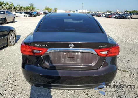 2016 Nissan Maxima 3.5 Platinum из США, поврежденный, VIN 1N4AA6AP1GC387057